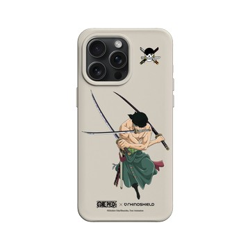 iPhone 15 Pro Max SolidX 貝殼灰 - 航海王 One Piece - 角色系列-索隆