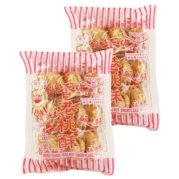 義香珍 香港桃酥 口感酥脆 香氣四溢  300g  2袋