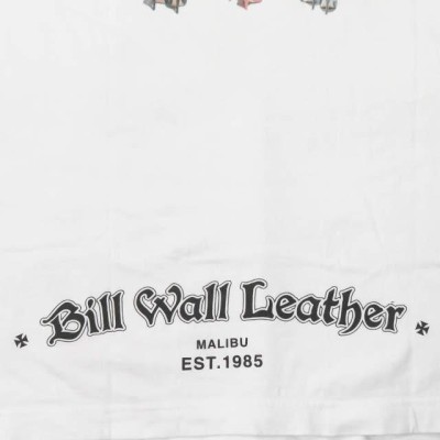 プレイボーイ ビルウォールレザー ビームス PLAYBOY x BILL WALL LEATHER x BEAMS 別注 プリントクルーネックTシャツ  XL ホワイト 半袖 トップス | LINEブランドカタログ