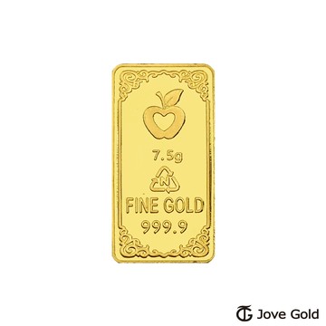 Jove gold 平安觀音黃金條塊 - 貳台錢