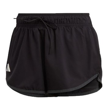 【下殺】Adidas 短褲 女裝 內裡緊身褲 排汗 黑【運動世界】HT7194