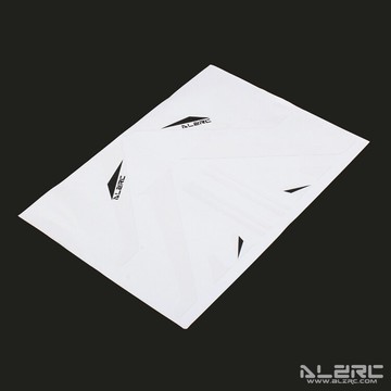 ALZRC - Devil 505 FAST 碳纖垂直尾翼彩色貼紙 - 白 D505F62