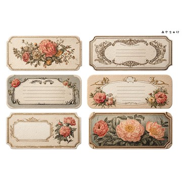 【10月新作】20-103-0109 裁切紙・拼貼素材