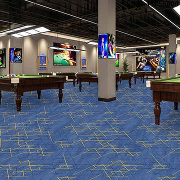 免運 開立發票 地毯 毛毯 臺球廳地毯酒店商用辦公室宴會廳阻燃印花400g滿鋪毯