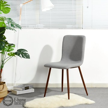 E-home Daisy戴希布面簡約餐椅-3色可選_廠商直送