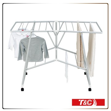 【台灣T&C】台灣專利ONE-TOUCH 曬衣架