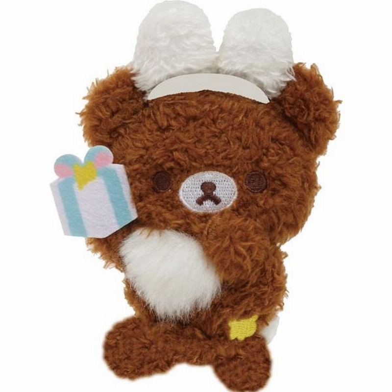 リラックマ ぬいぐるみバッジ 17個入りアソートBOX にこにこ