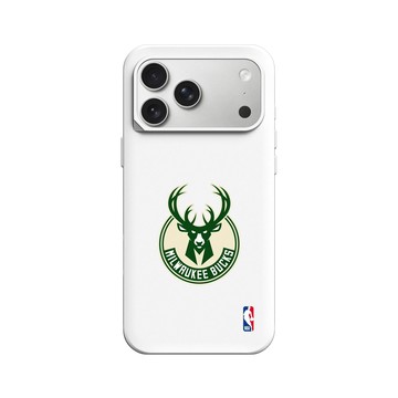 iPhone 17 Pro Max SolidX 白 - NBA - Logo-密爾瓦基公鹿 Milwaukee Bucks