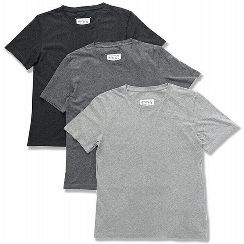 Maison Margiela メゾンマルジェラ 10 S50gc0523 S231 パックt 3枚セット 半袖 Tシャツ カットソー クルーネック 丸首 無地 カラー961 メンズ 通販 Lineポイント最大0 5 Get Lineショッピング