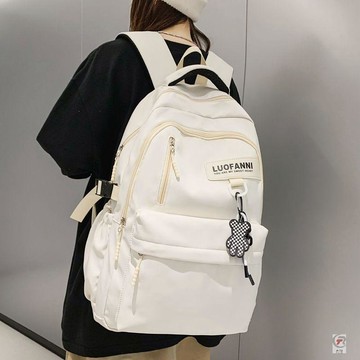 👜爆款書包👜 【48小時發貨】中學生書包女高中生初中生男生校園簡約揹包男大容量大學生雙肩包書包 雙肩包 包包