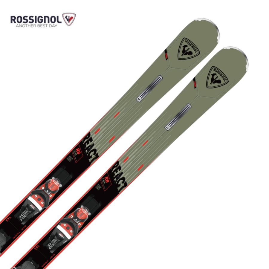 ROSSIGNOL ロシニョール スキー板 ＜2023＞REACT 8 CAM + NX 12 KONECT ...