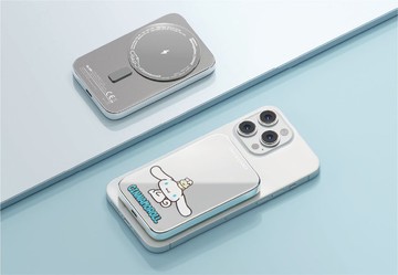 鏡面5000毫安磁吸行動電源 無綫快充 Cinnamoroll