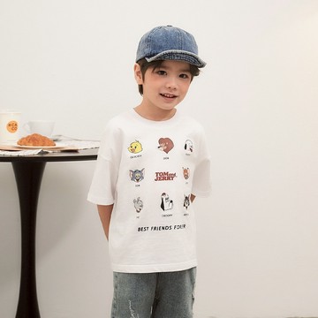 CACO-湯姆貓傑利鼠大集合短T‧親子款-童【J3WB006】