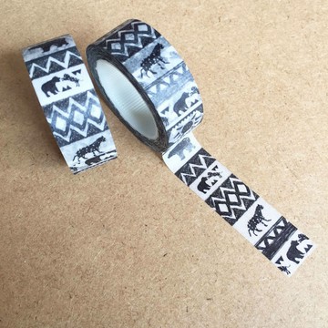 【紙膠帶】魯凱之熊與豹