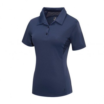 【【蘋果戶外】】零碼出清 山林 31P28 88 深藍 女 透氣排汗上衣 抗UV 有領短袖上衣 吸濕 快乾 POLO 春夏 Mountneer