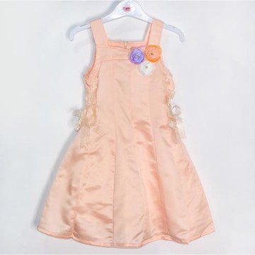 鉛筆俱樂部女童夏季連衣裙禮服裙背心裙兒童短裙 552876