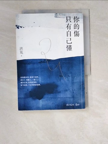 【書寶二手書T1／短篇_W6D】你的傷只有自己懂_洪荒