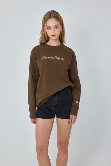 大地優雅長袖T恤 – Rich & Single 紐約聯名款