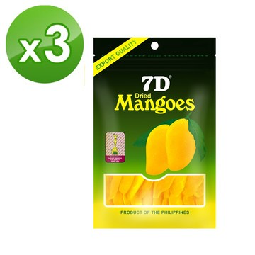 《7D》菲律賓芒果乾(70g/3包)