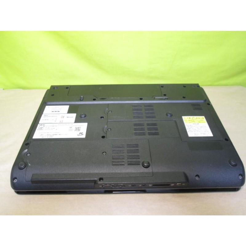 ジャンクノートPC NEC PCGN164RLAN-244 【ジャンク品】OS無し/15.6型/Corei5/8GB