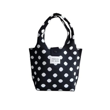 【Maison De Auri】Poche 口袋提包 厚針織 Poche Sake 黑眼豆豆