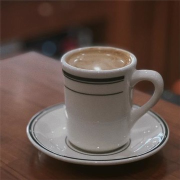 復古咖啡杯陶瓷套裝帶碟子下午茶百搭釉下彩手繪咖啡杯茶杯牛奶杯