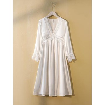 禮盒送閨蜜老婆睡裙夏季女冰絲帶胸墊純欲風長裙睡衣性感2025新款