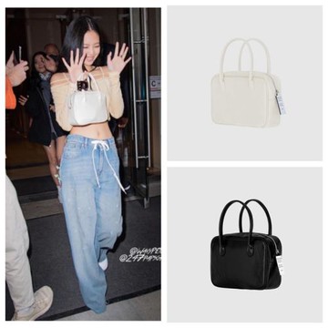 吳小姐韓代小方包大容量斜挎包jennie同款手提枕頭包女包