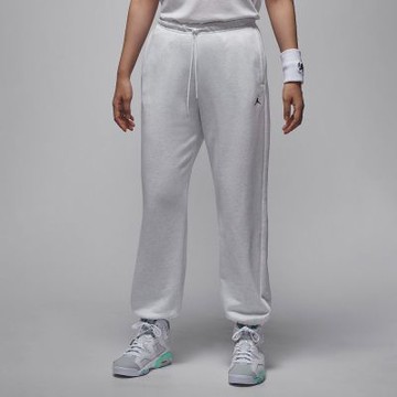 NIKE 長褲 女 運動褲 喬丹 快乾 寬鬆版型 AS W J SPT DF CSVR FLC PANT 灰白 IB2505-051(3L6346)