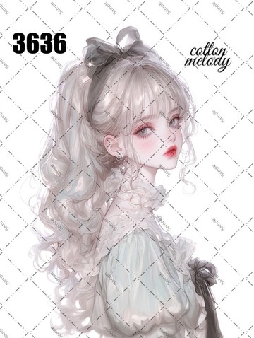 original sticker no.3636 人物貼紙 原創貼紙 原創人物貼紙 裝飾貼紙 cotton melody