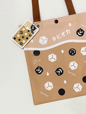 Sunny Bag x 台人潮-文青包-珍珠奶茶