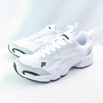 FILA 韓版 4J036Z102 女款 TAURUS v3 LITE 休閒鞋 運動鞋 白/灰【iSport愛運動】