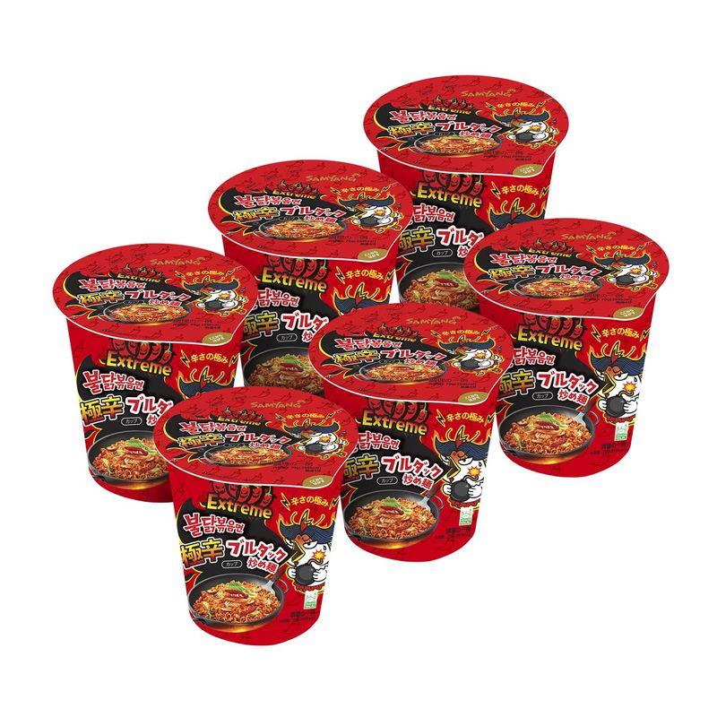 ブルダック炒め麺 CUP 極辛 6個セット 70g×6個