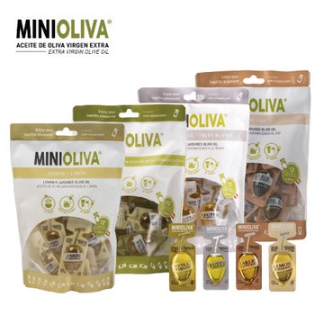 MINIOLIVA 特級初榨橄欖油隨身包 8ml*12入檸檬風味/大蒜風味/白松露風味/原味