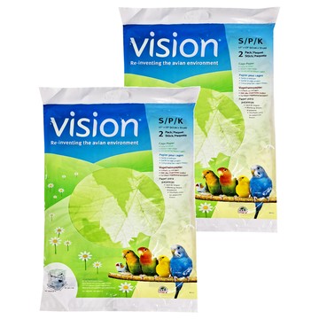 HAGEN vision 新視界 鳥籠清潔紙墊  綠色 + 白色  2包