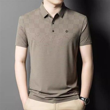 【巴黎精品】POLO衫短袖T恤-冰絲無痕抗菌涼爽男上衣3色v1bf43