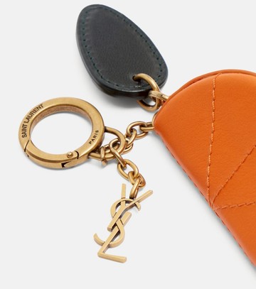 Saint Laurent Leather keychain