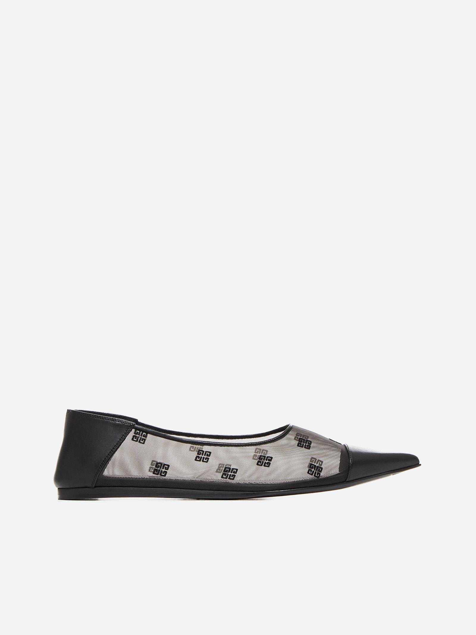 Givenchy 4g Mesh Ballet Flats