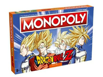 地產大亨 七龍珠Z 特別版 MONOPOLY 繁體中文版 高雄龐奇桌遊 正版桌遊專賣 熱門桌遊商品