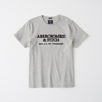 AF a&f Abercrombie & Fitch 短袖 T恤 灰色 1208