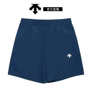 【DESCENTE】迪桑特 男士 7吋彈性運動短褲(藍色)