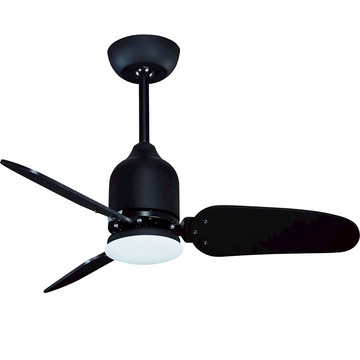 L01-21103B 平光黑【DC直流馬達】32吋LED16W吊扇燈