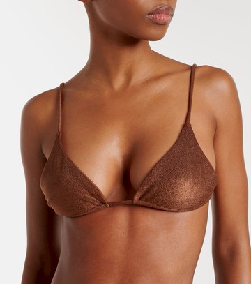 Jade Swim Via terry bikini top