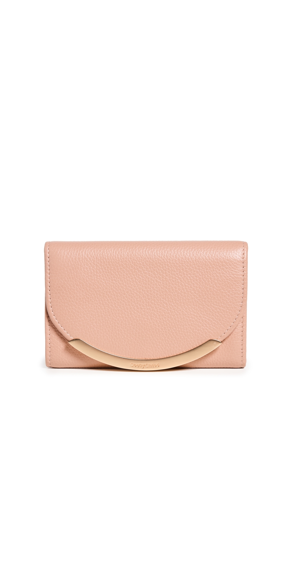 See by Chloe Lizzie Medium Wallet Coffee Pink One Size