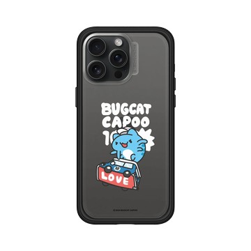 iPhone 15 Pro Max Mod NX 黑 - 貓貓蟲咖波 Bugcat Capoo - 10th 滑板咖波