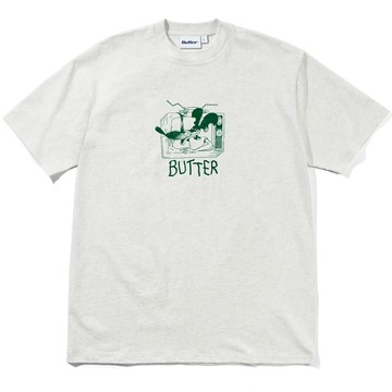 BUTTER GOODS BG261A10302 CHANNEL TEE 短T (灰色)