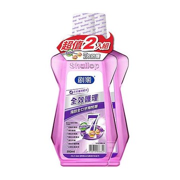 刷樂 全效護理漱口水超值2入組(500mlx2)『STYLISH MONITOR』D476329