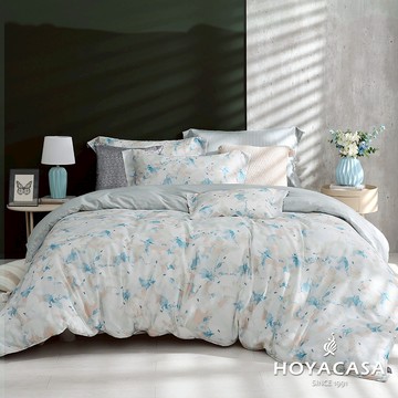 HOYACASA 60支銀纖維抗菌天絲兩用被床包組｜夏澈夢｜(雙人/加大/特大)