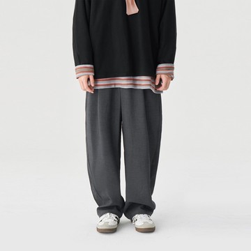 TopBasics 彎刀西褲料長褲