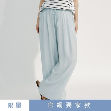 non-stop 輕曦漫步寬版長褲-2色
